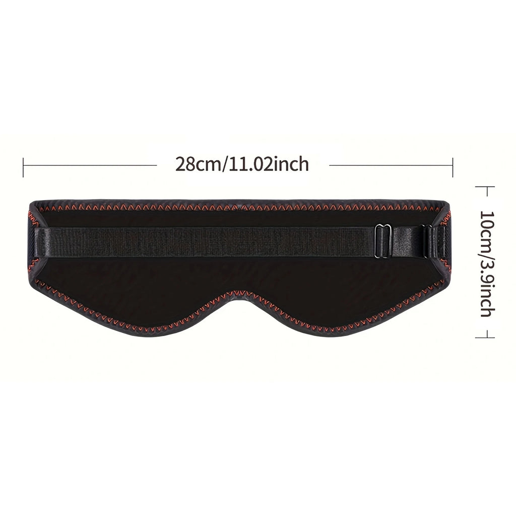 Heating Massage Eye Mask Warm Compress 3 Temperature Levels Electric Heated Eye Pad Wrap for Dry Eyes Relief and Improved Sleep