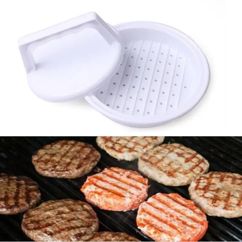 1PC Stuffed Hamburger Press, Plastic Burger Maker Mould for Grill &