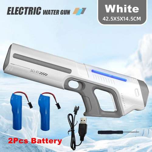 Electric Water Guns for Adults Powerful Squirt Automatic Suction Water