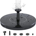 13/16cm Floating Solar Panel Solar Fountain Pump Bird Baths Garden