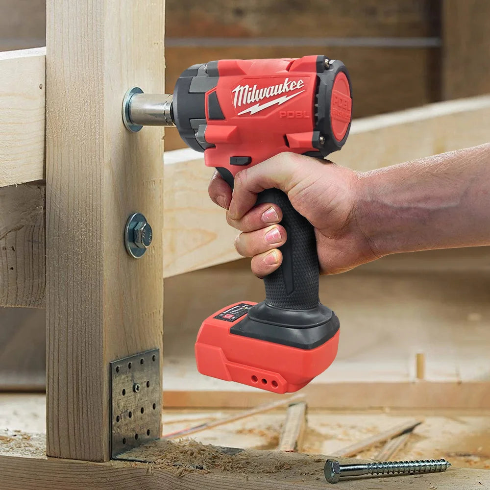 Milwaukee 400N Brushless Cordless 1/2 Electric Wrench Car Truck Repair