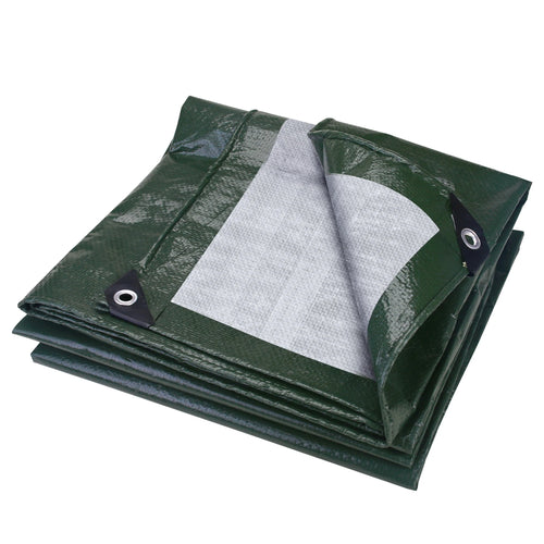 Tarpaulin Waterproof Canopy Heavy Duty Tarp Sheet Cover with Grommet