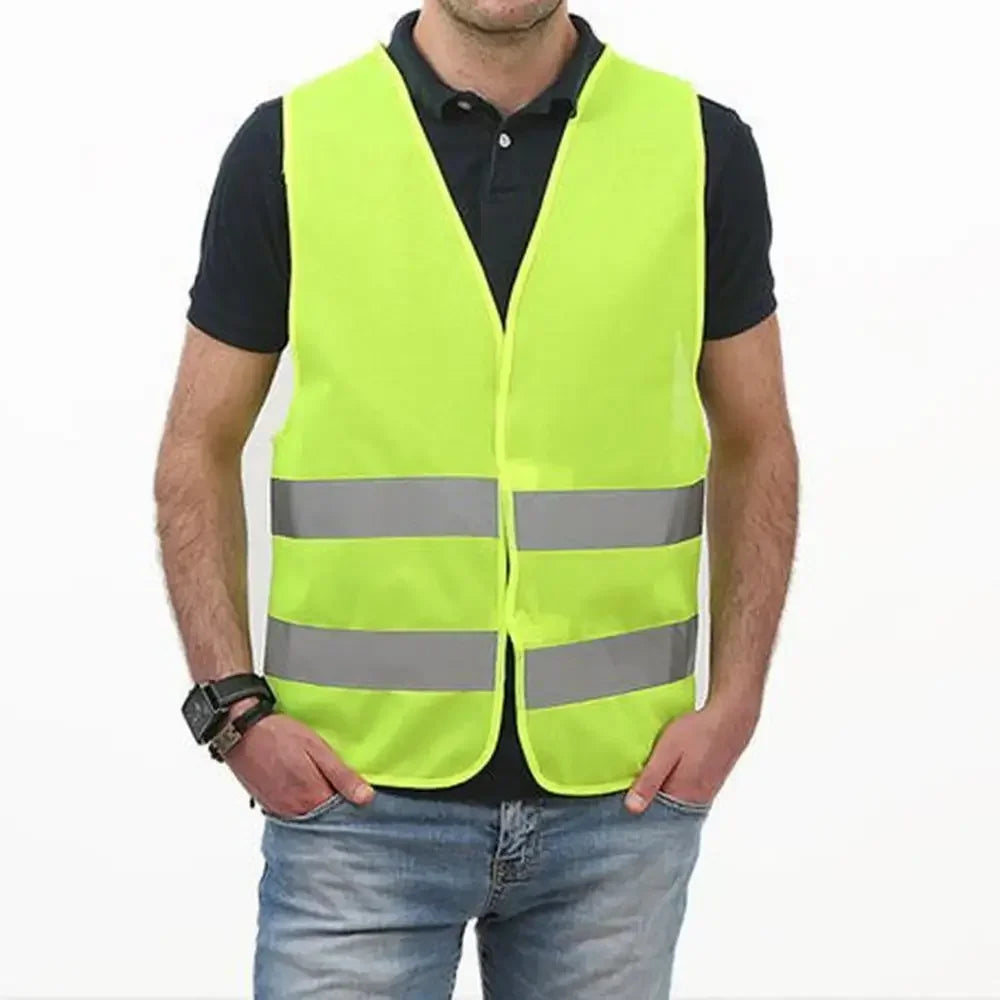 Car Reflective Clothing for Safety Traffic Safety Vest Yellow