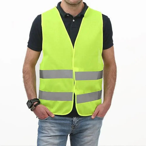 Car Reflective Clothing for Safety Traffic Safety Vest Yellow