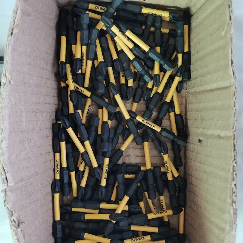 DEWALT Original PH2 SL8 Cross Slotted Drill Bits Sleeve Magnetic Ring