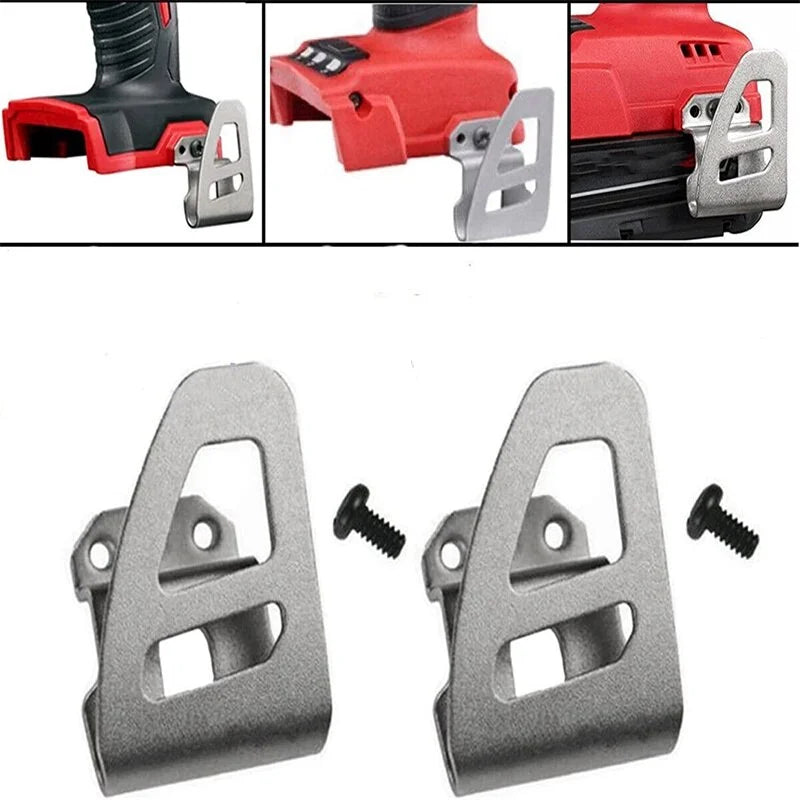 Bits Holder and Belt Clip Hook Kits for Milwaukee 18V Cordless Drill