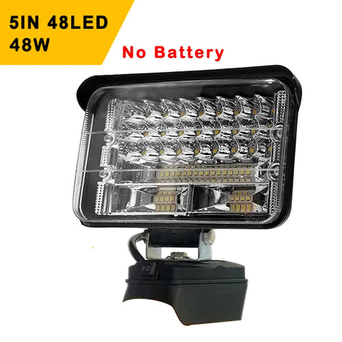 3/4/5/8Inch Led Light Portable Spotlights Cordless Outdoor Work