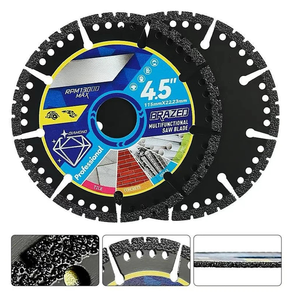 3PCS Heavy Duty Metal Cutting Wheel Angle Grinder Blade, Fast Precise