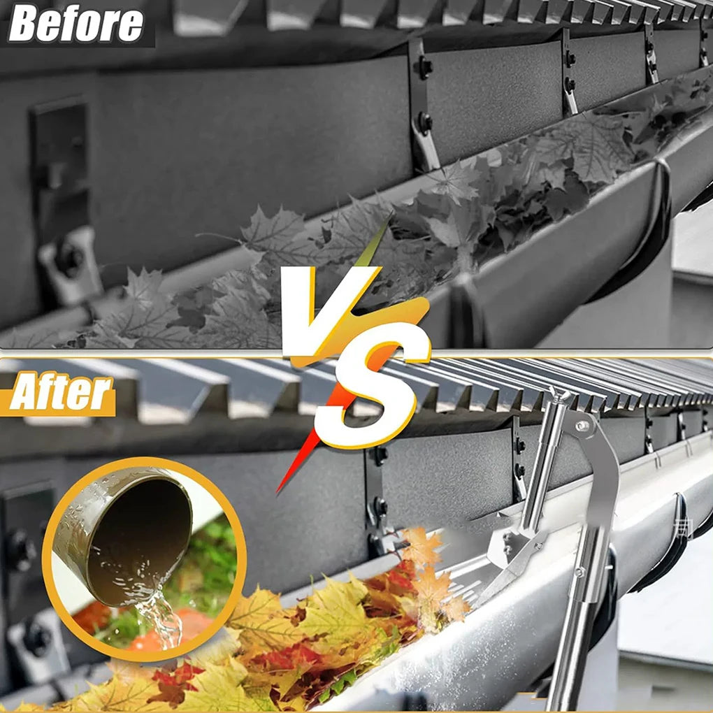Gutter Cleaning Shovels Thicken Aluminum Alloy Rustproof Gutter