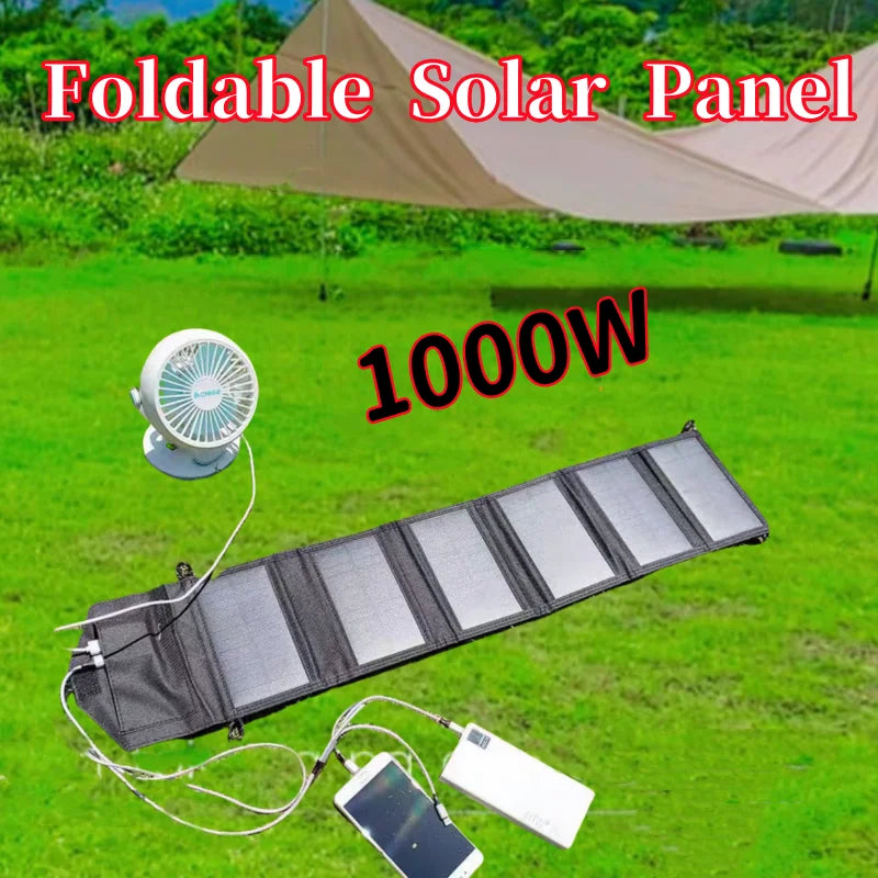 1000W Foldable Solar Panel Solar Panel Camping Ecoworthy USB TypeC