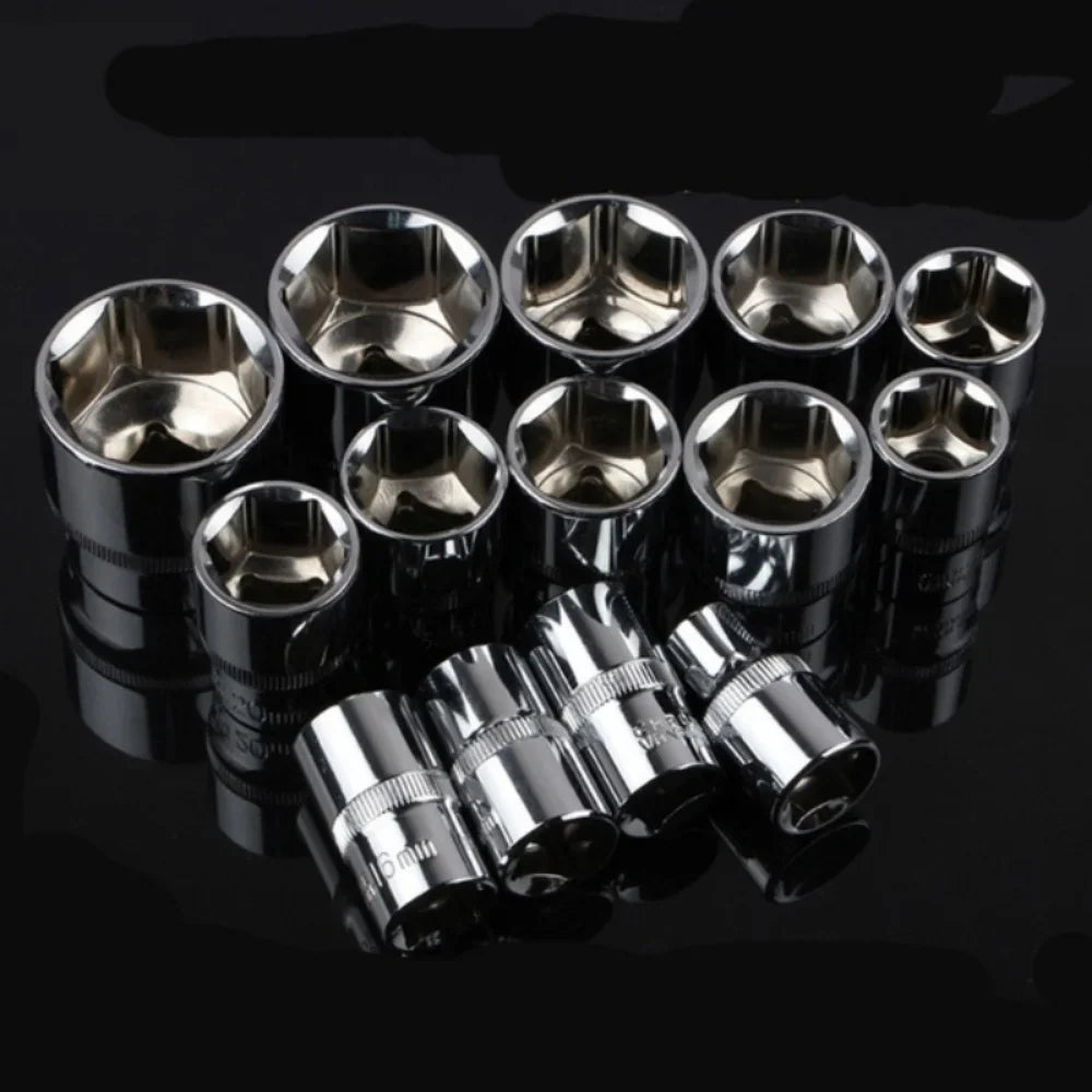 12 Pcs Set Wrench Socket Set Motorcycle Bicycle Repairing Tool