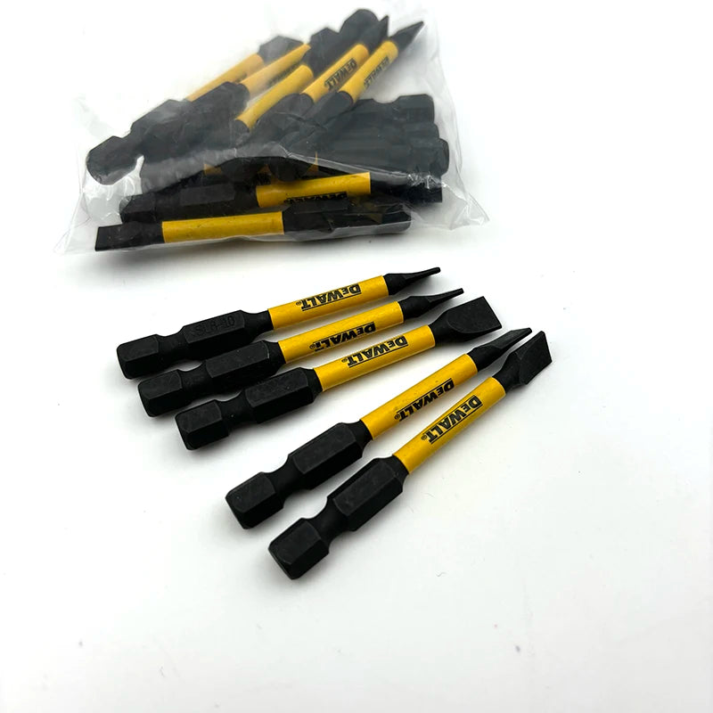 DEWALT Original PH2 SL8 Cross Slotted Drill Bits Sleeve Magnetic Ring
