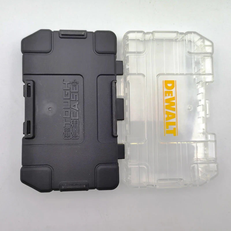 DEWALT TSTAK Tough Case Black Medium Stackable Removable Dustproof