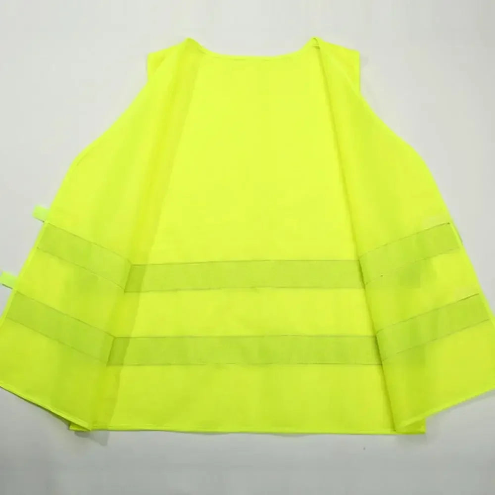 Car Reflective Clothing for Safety Traffic Safety Vest Yellow