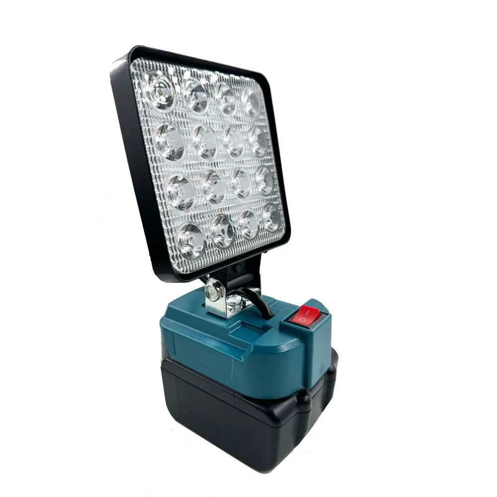 4 inch Cordless LED Work Light For Makita 14.4V-18V Li-ion Battery