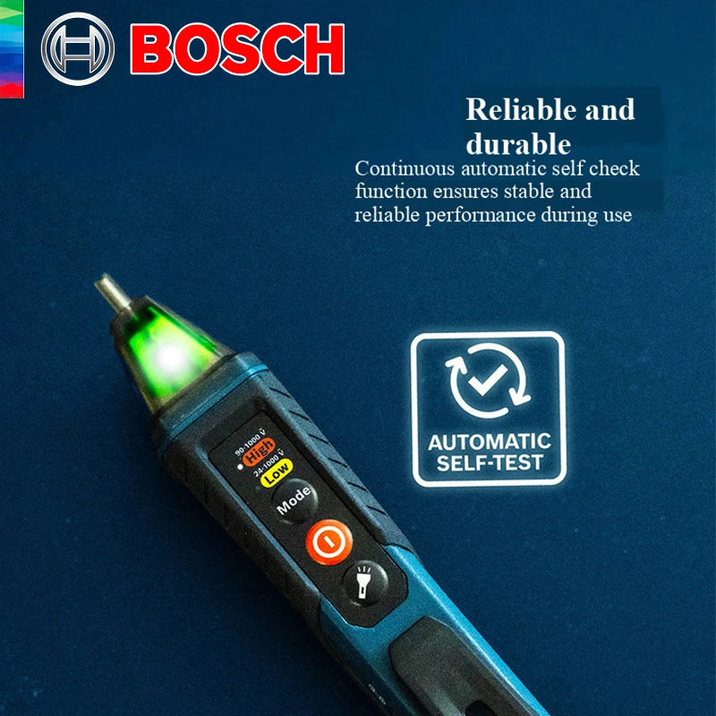 BOSCH GVD 1000-17 Professional Non-contact Voltage Tester Self-test