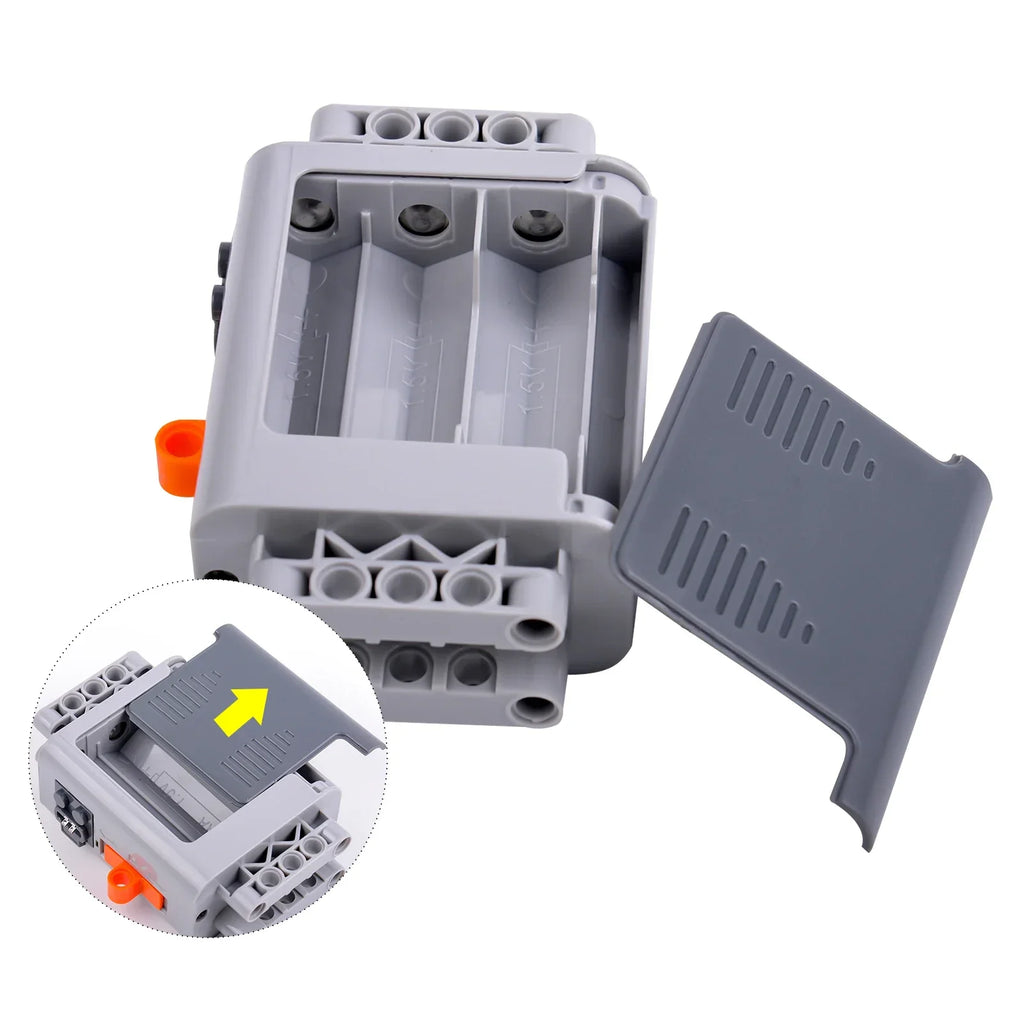 M/L/XL/Servo Motor Technical Building Blocks Parts Power Functions Lithium Battery Box 8883 88004 PF Bricks DIY Toys Accessories