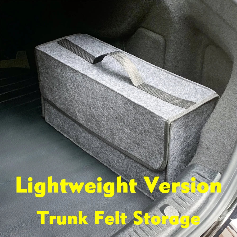 Felt Big Anti Slip Compartment Boot Storage Organizer Tool Car Storage