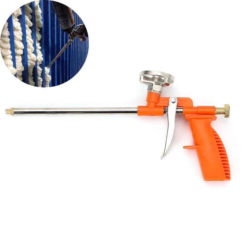 Foam Expanding Spray Gun Foaming Jet Glue Gun Metal Polyurethane