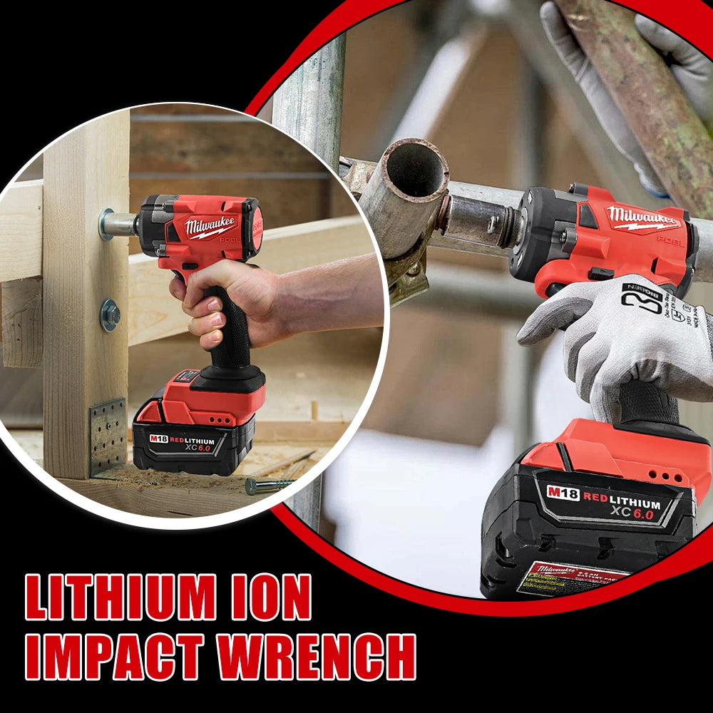 Milwaukee 400N Brushless Cordless 1/2 Electric Wrench Car Truck Repair