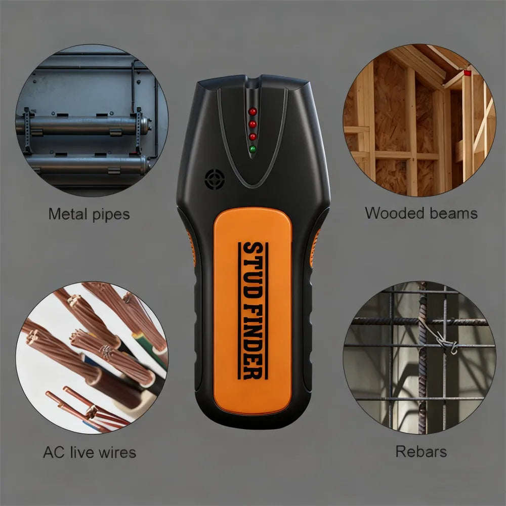 Multifunctional Handheld Metal Detector Stud Wood Finder Electronic