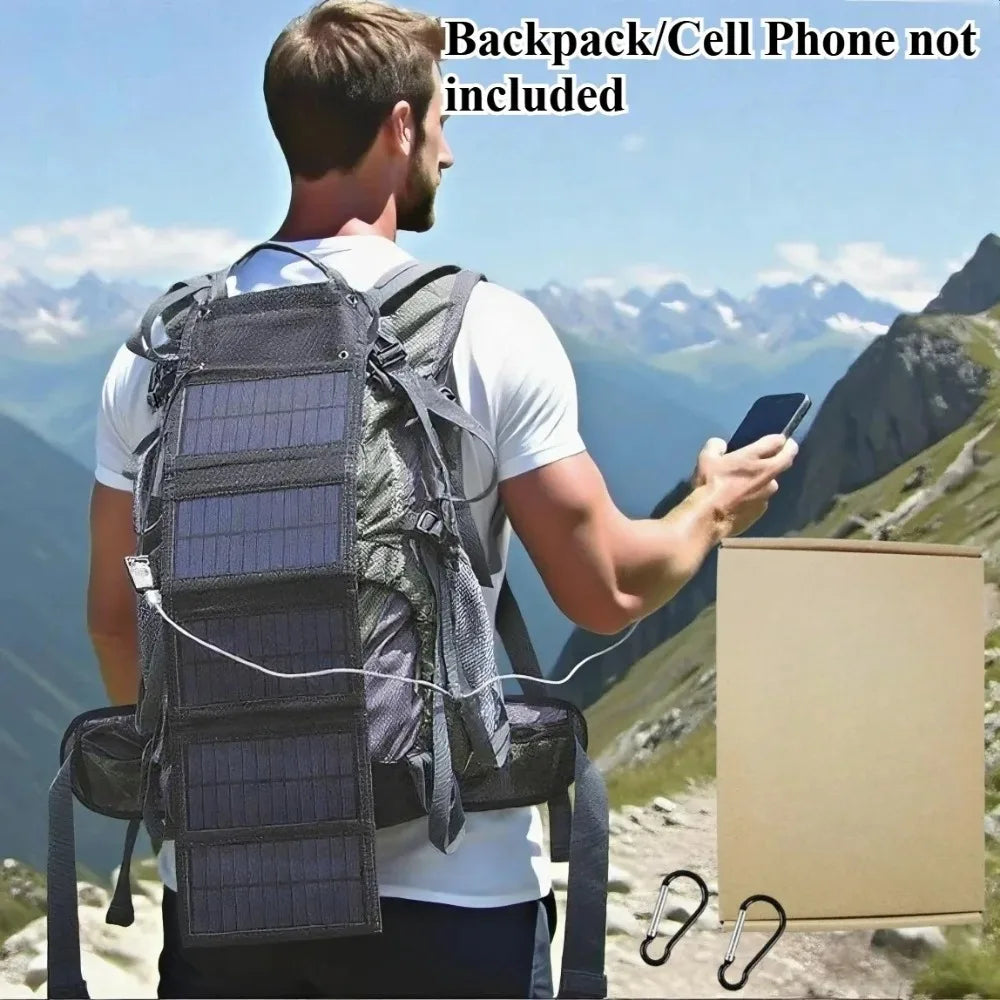 1000W Foldable Solar Panel USB Type C Portable Charger Outdoor Power