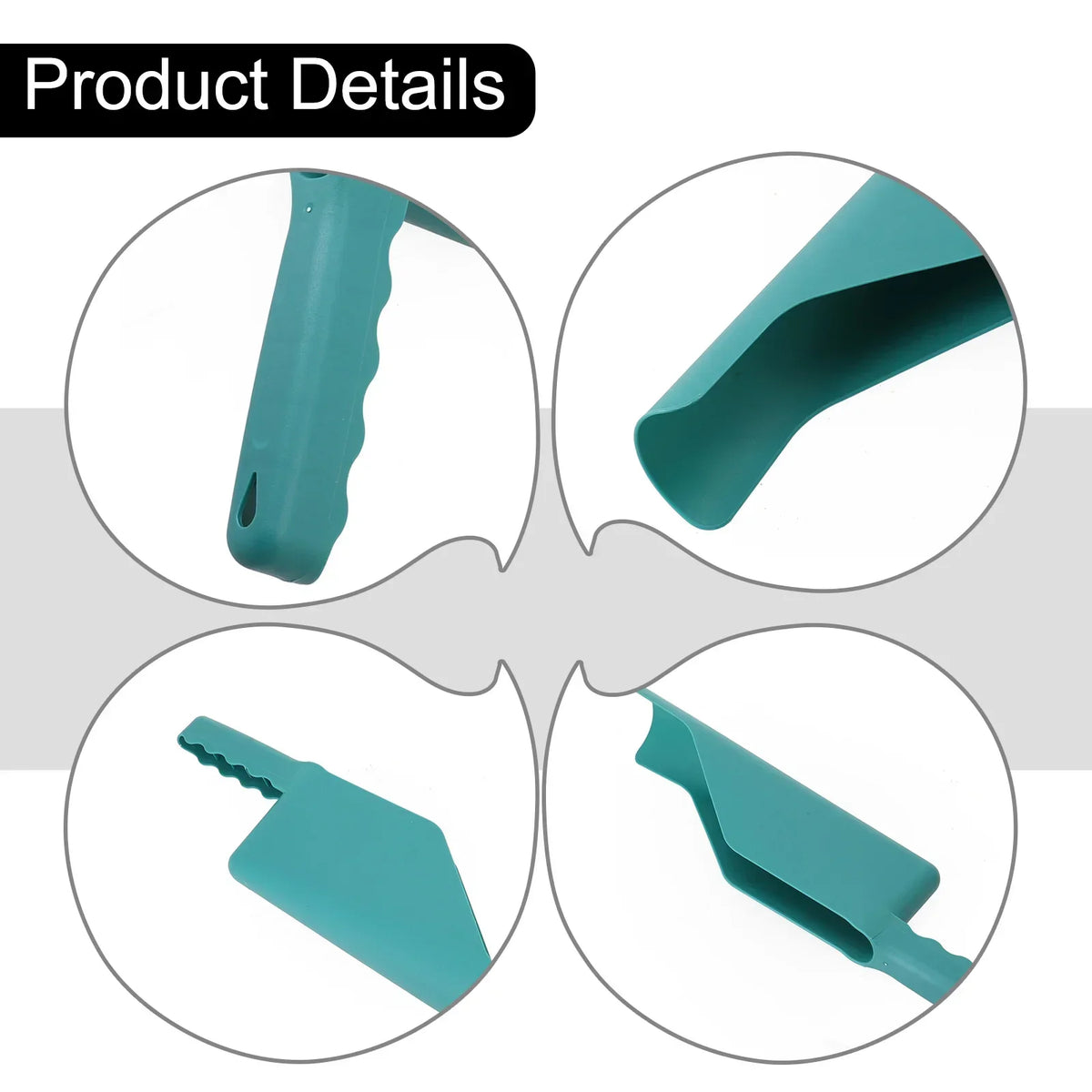 Durable Eaves Shovel Garden Tool Heavy Duty Plastic Leaf Cleaner Scoop