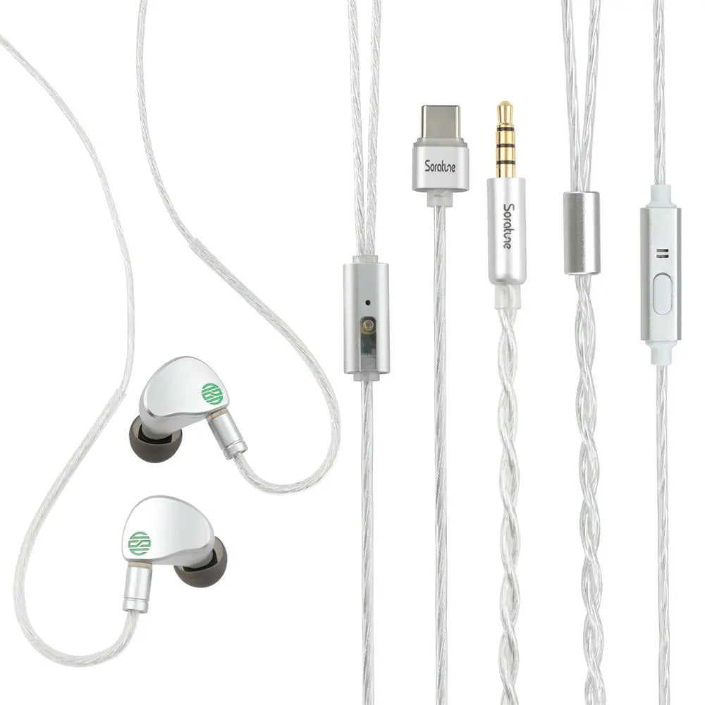 Soratune BI02 HiFi Earphone, Clearance sale at low price, Dual-Chamber