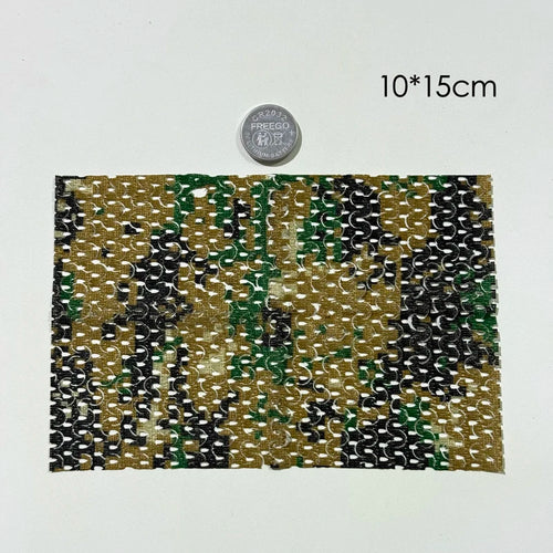Simulated Military Model Camouflage Netting Micro Mountain Landscape