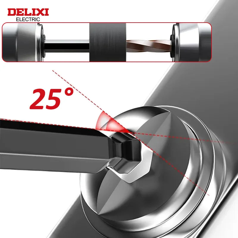 DELIXI ELECTRIC Allen Key Set，Allen Hex Wrench Screwdriver Set With